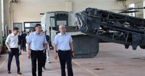 常州經(jīng)開區(qū)建設(shè)局團隊到訪高遠路業(yè)集團